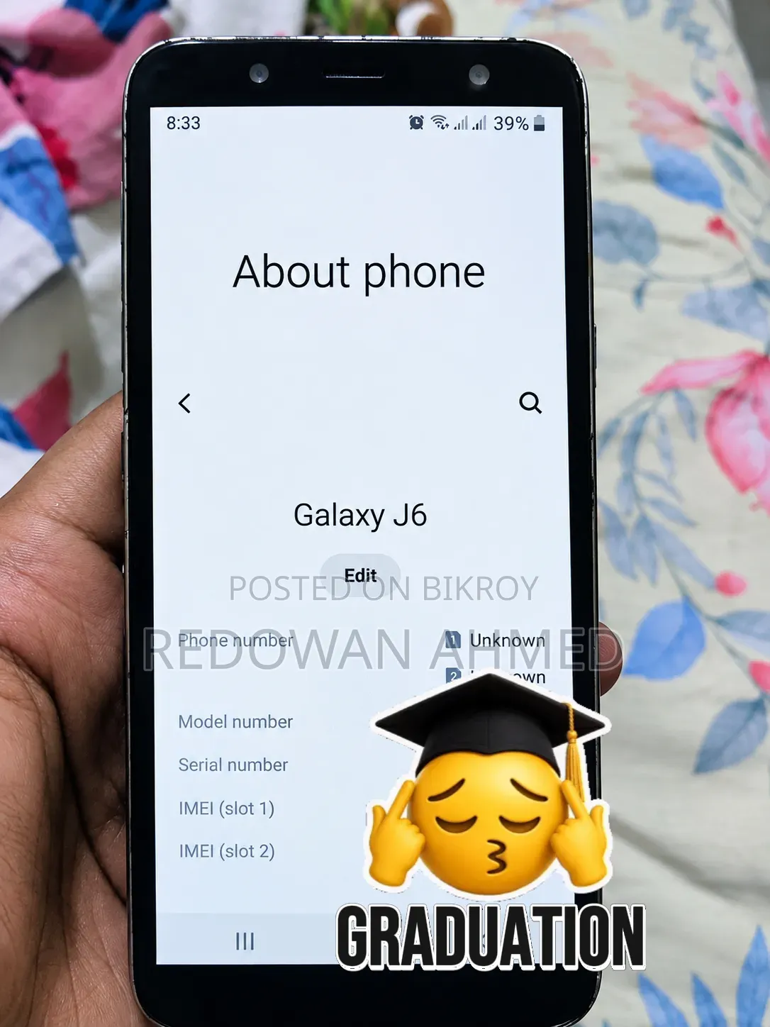স্যামসাং গ্যালাক্সি জে৬ ৩২ জিবি গোল্ড