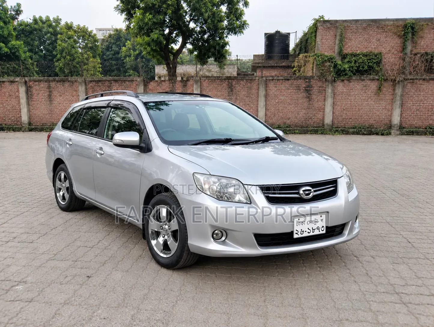 Toyota Corolla Fielder 2011 Silver