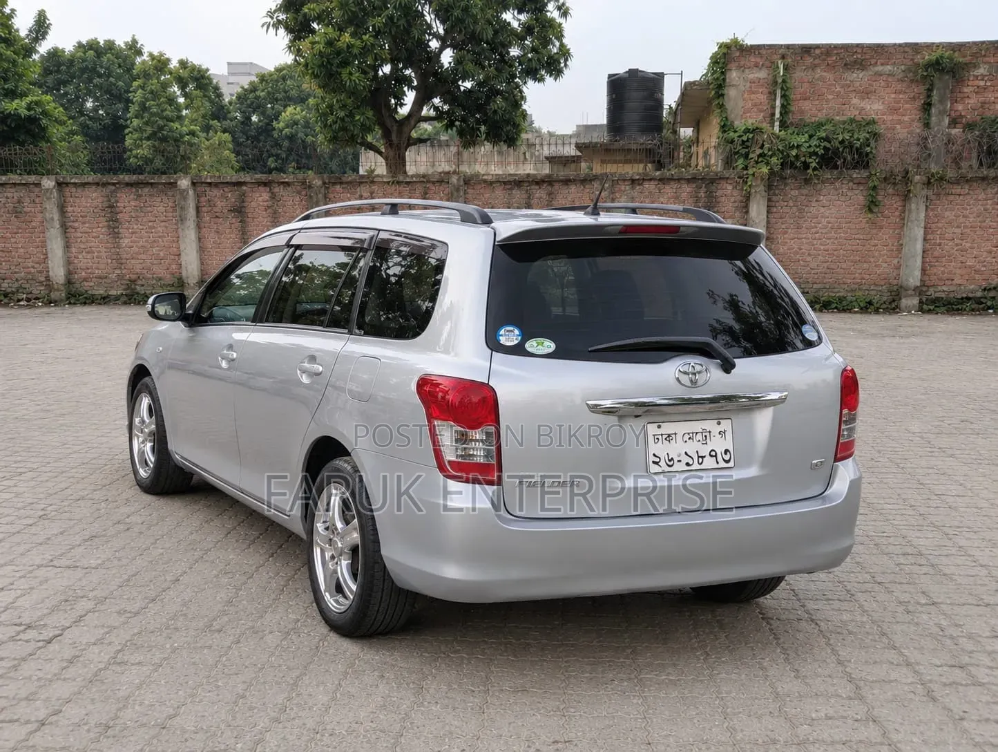 Toyota Corolla Fielder 2011 Silver