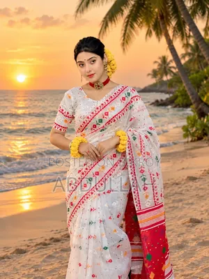 Special Puja Collection
Half Silk Block Print Saree