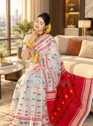 Special Puja Collection
Half Silk Block Print Saree