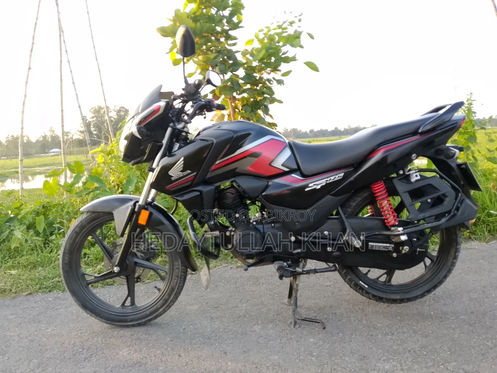 Honda SP 125 2024 Black