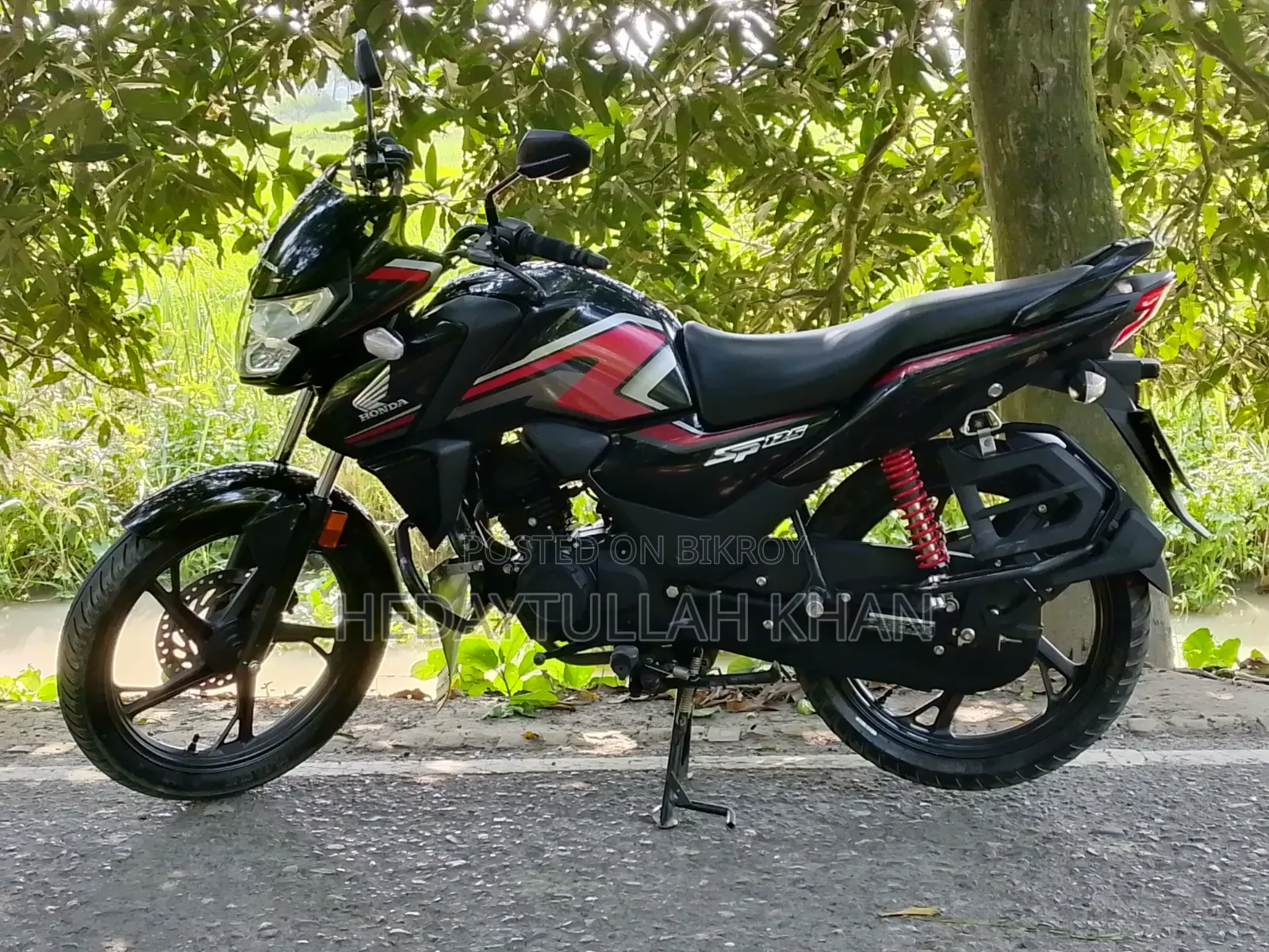 Honda SP 125 2024 Black