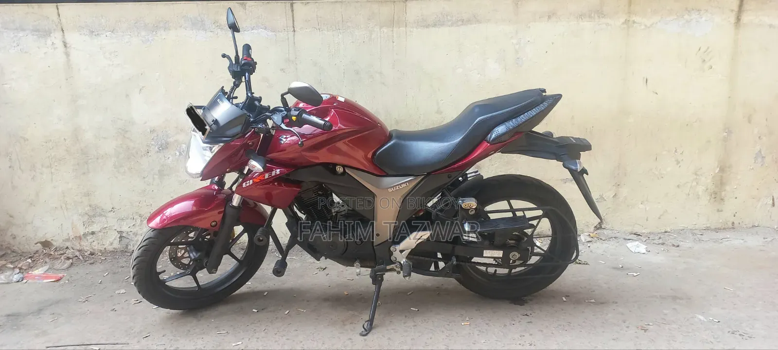 Suzuki Gixxer 2023 Red