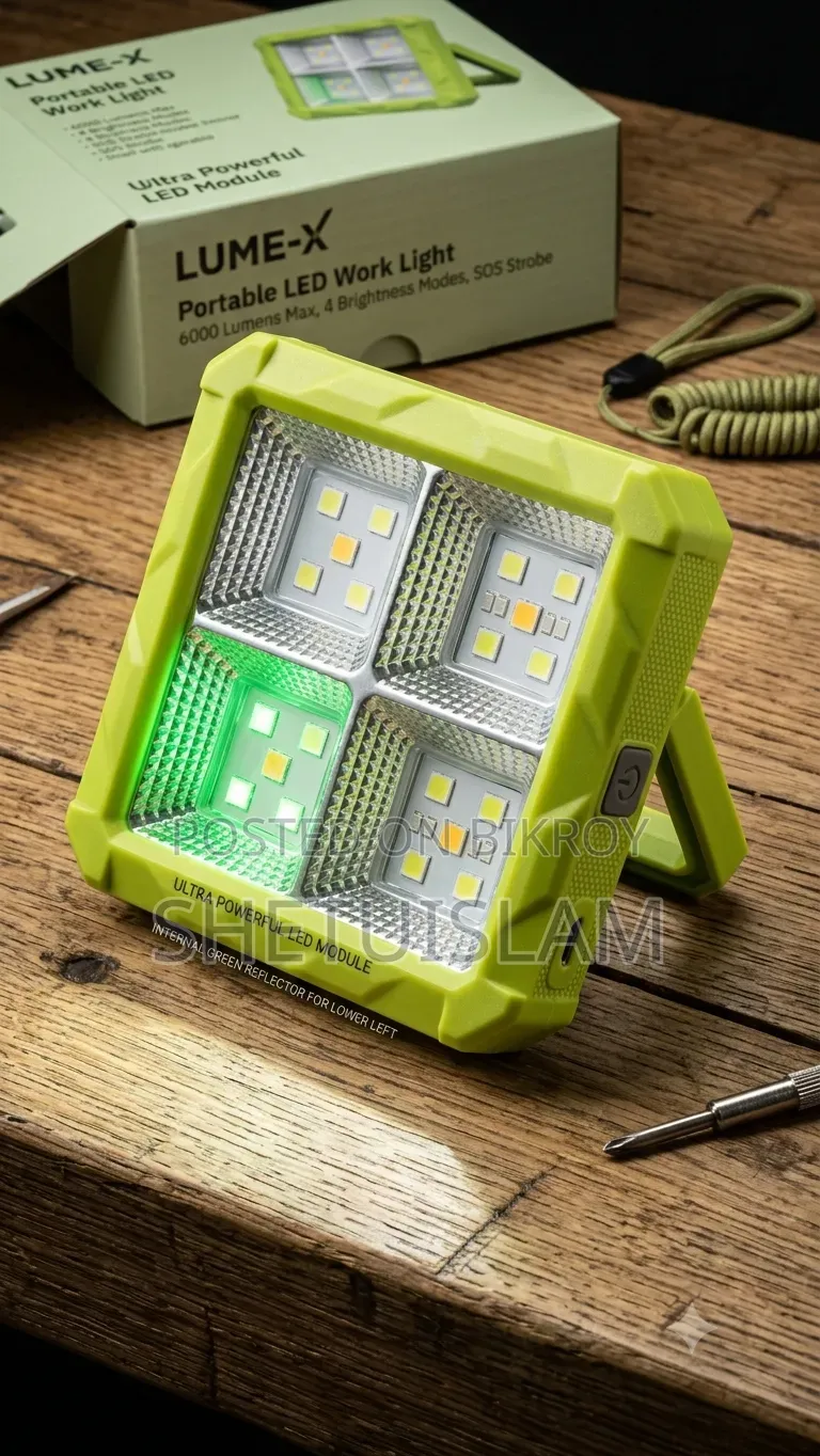 LUME-X Portable LED Work Light!