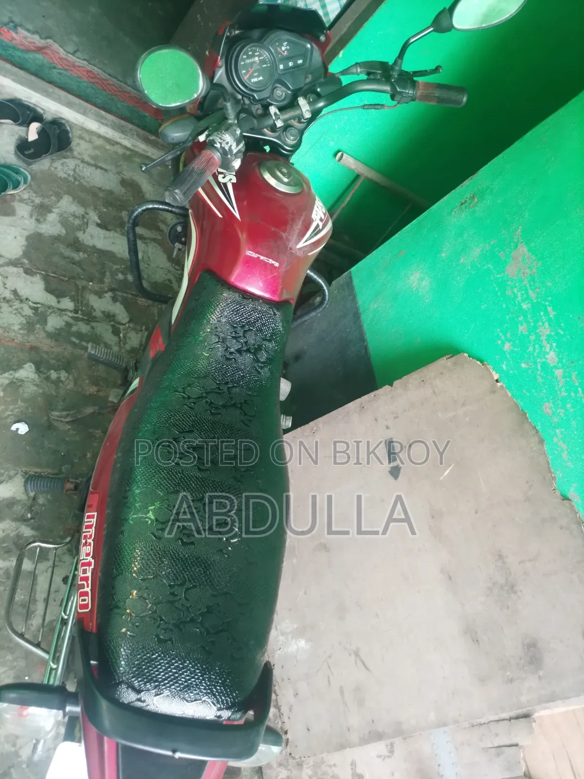 TVS Metro 2014 Red
