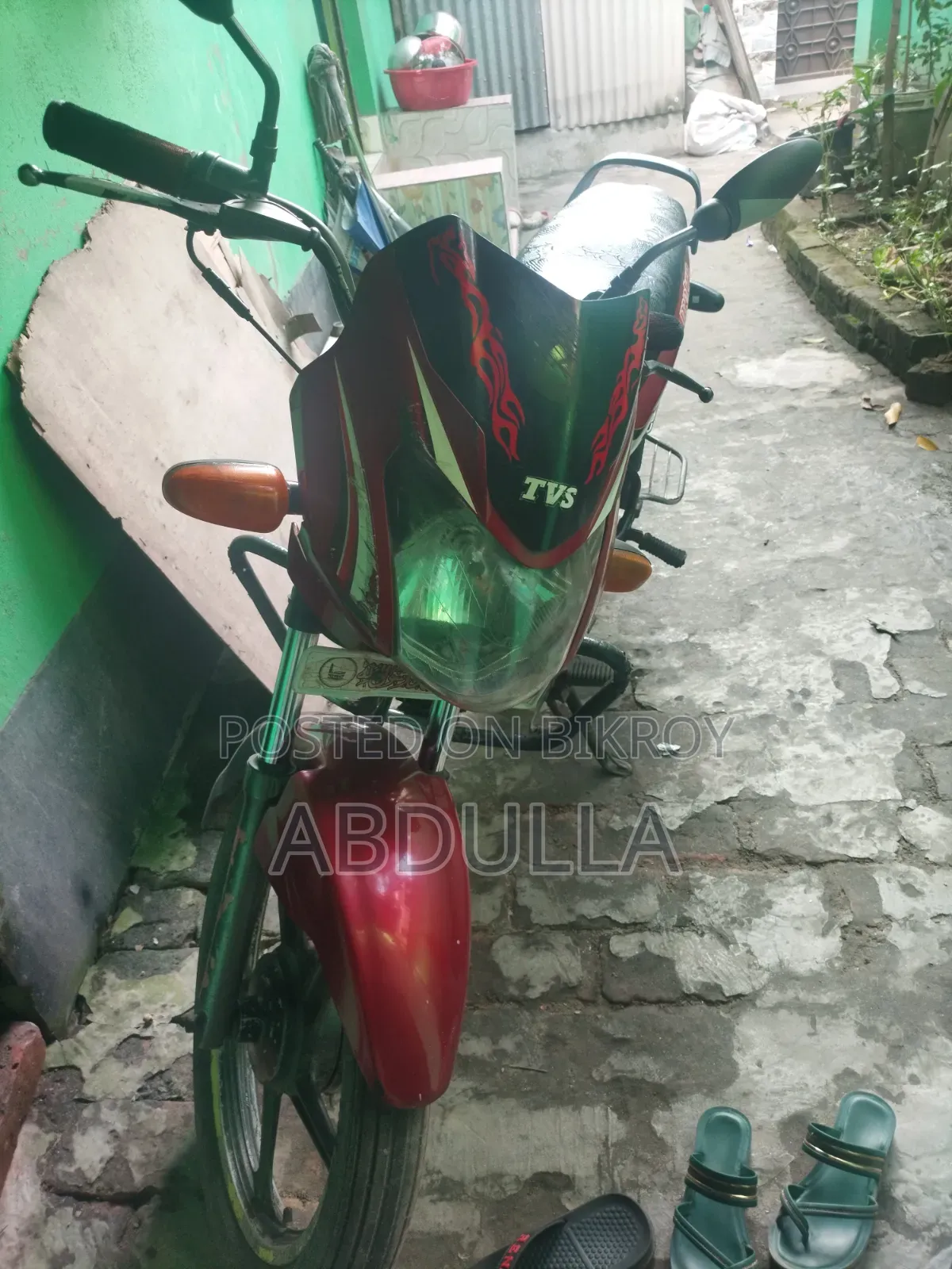 TVS Metro 2014 Red