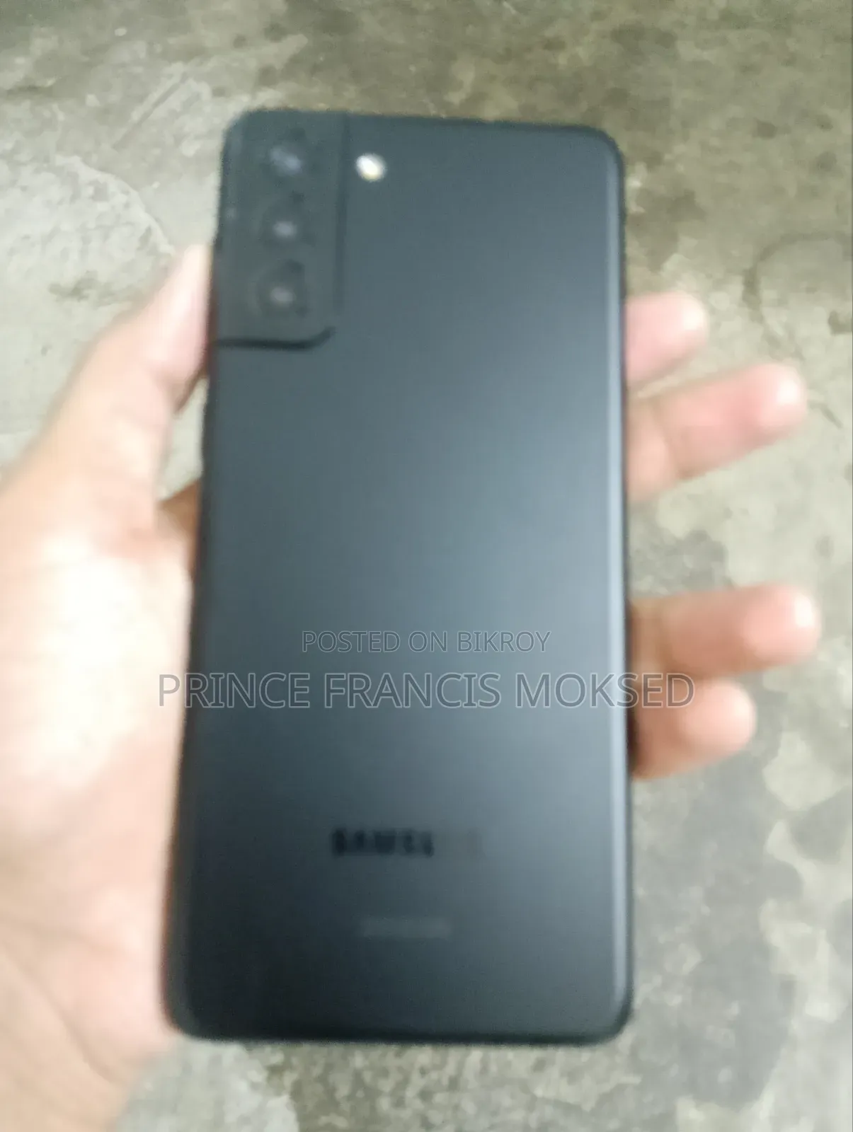 স্যামসাং গ্যালাক্সি এস ২১ প্লাস ৫জি ১২৮ জিবি কালো