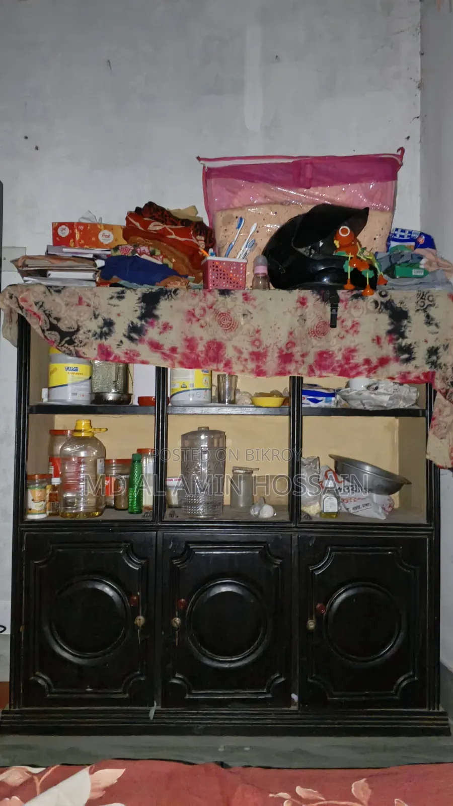 Teak Wood Showcase