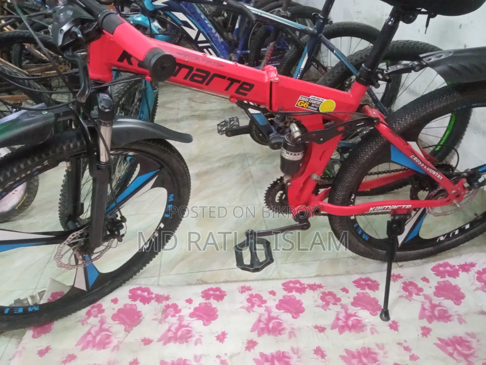 ফোল্ডিং সাইকেল ফেস সরাসরি ফোন দিন
