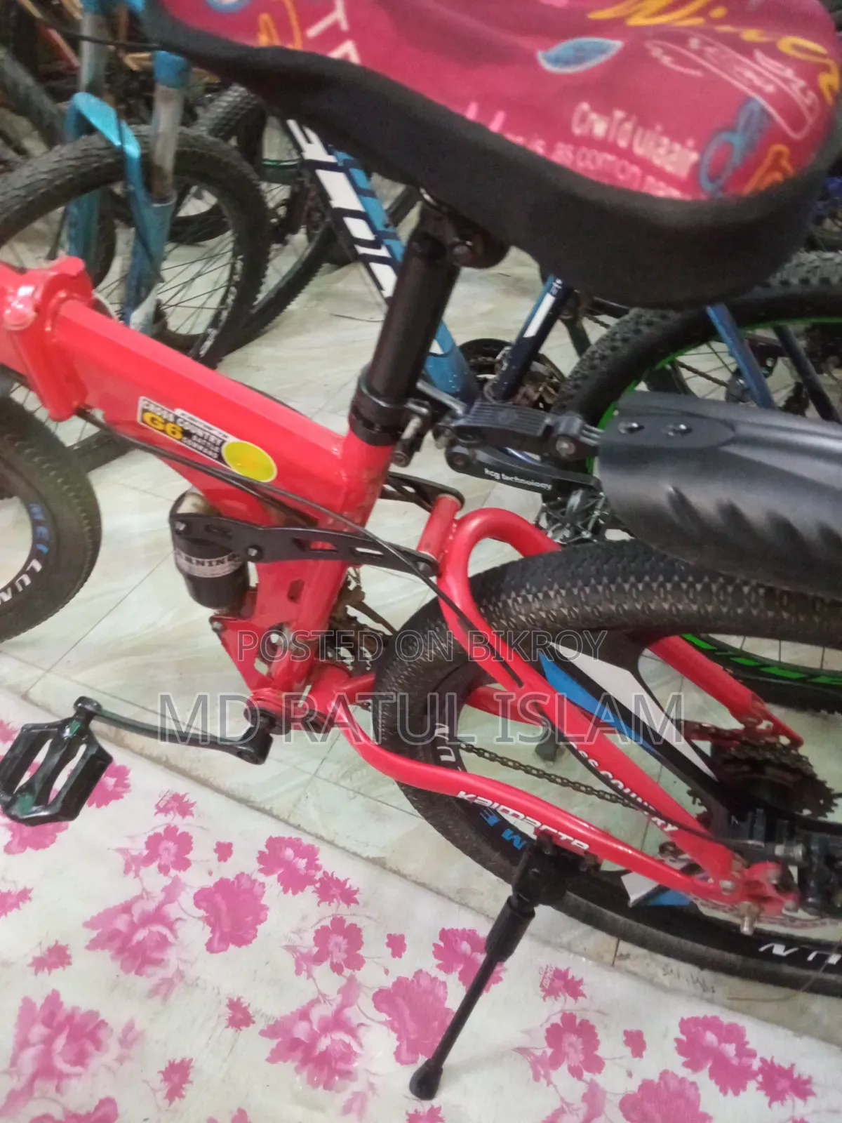 ফোল্ডিং সাইকেল ফেস সরাসরি ফোন দিন