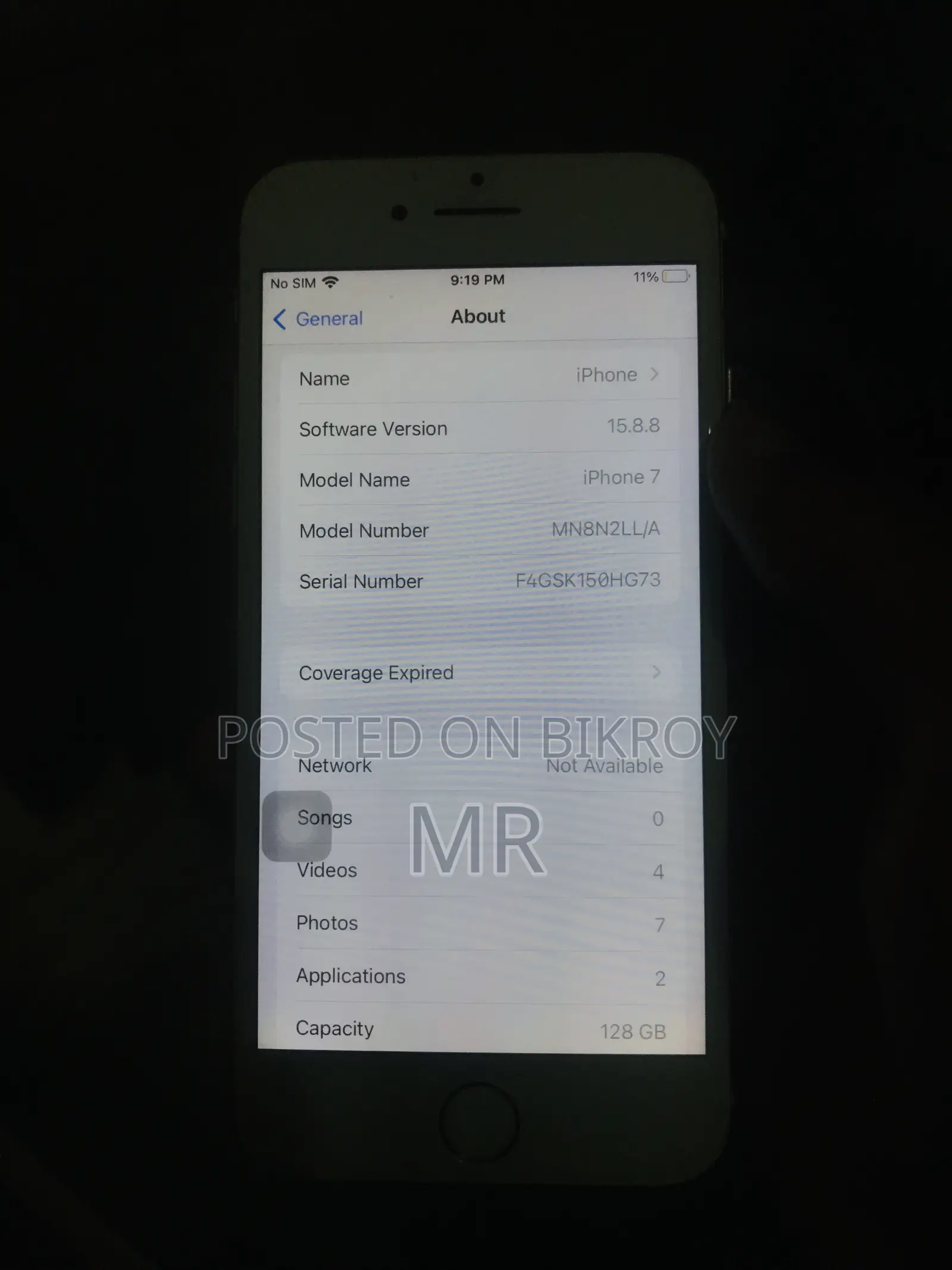 Apple iPhone 7 128 GB Rose Gold