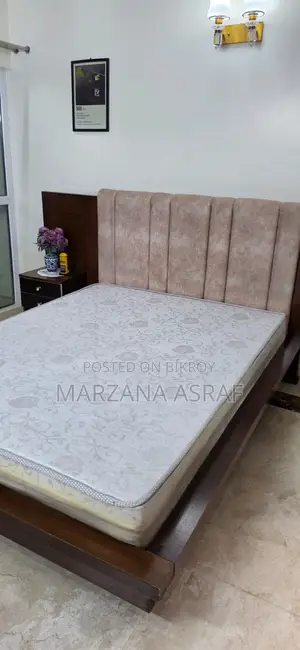 Bed Frame and Comes With Mattress Attached With the Bed Frame