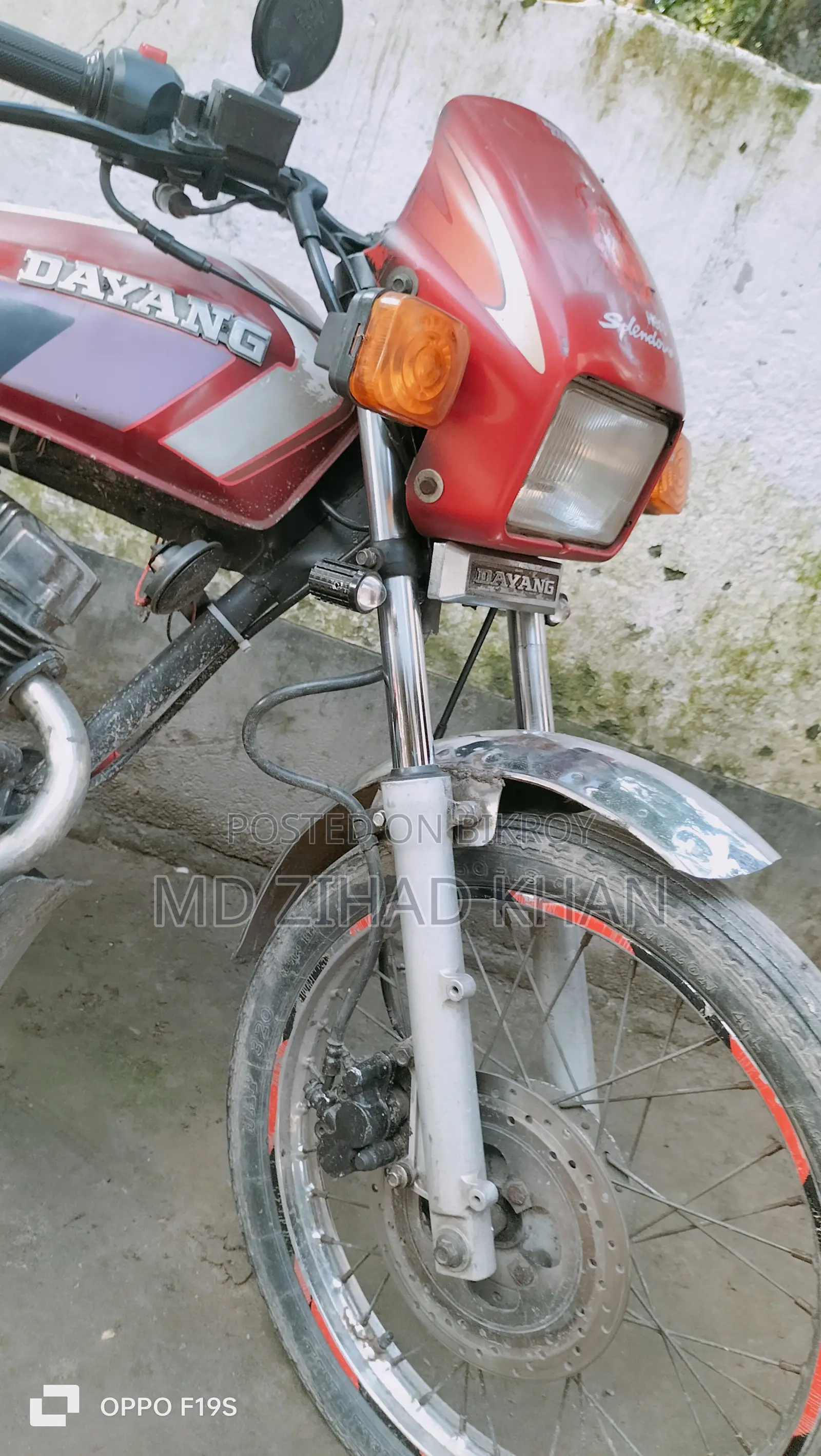Dayang DY125-28 2016 Red