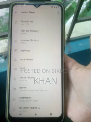 Vivo Y12s ৩২ জিবি সিলভার
