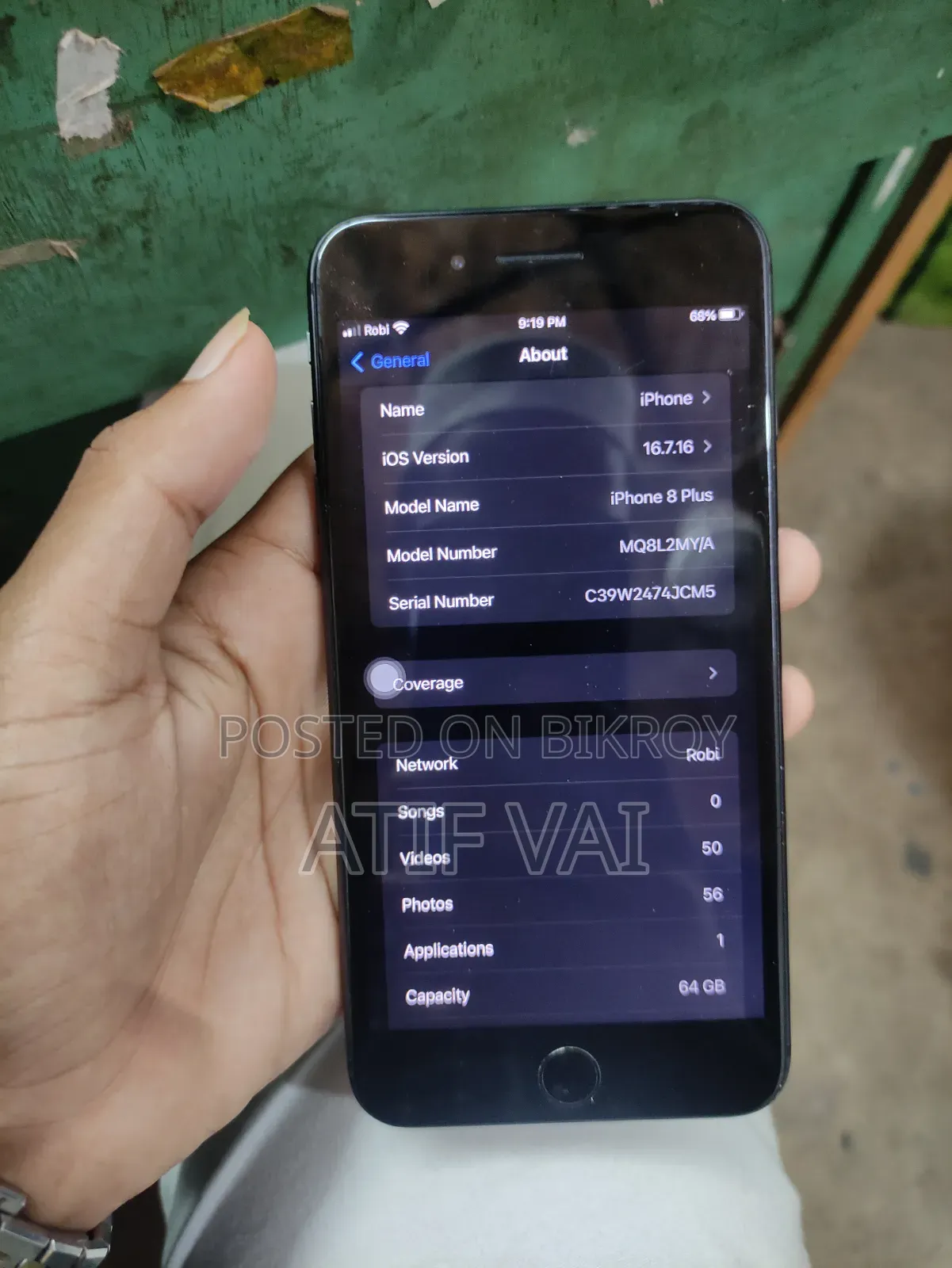 Apple iPhone 8 Plus 64 GB Black