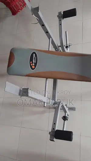 অ্যাডজাস্টেবল জিম বেঞ্চ - হেভি ডিউটি - হোম কমার্শিয়াল