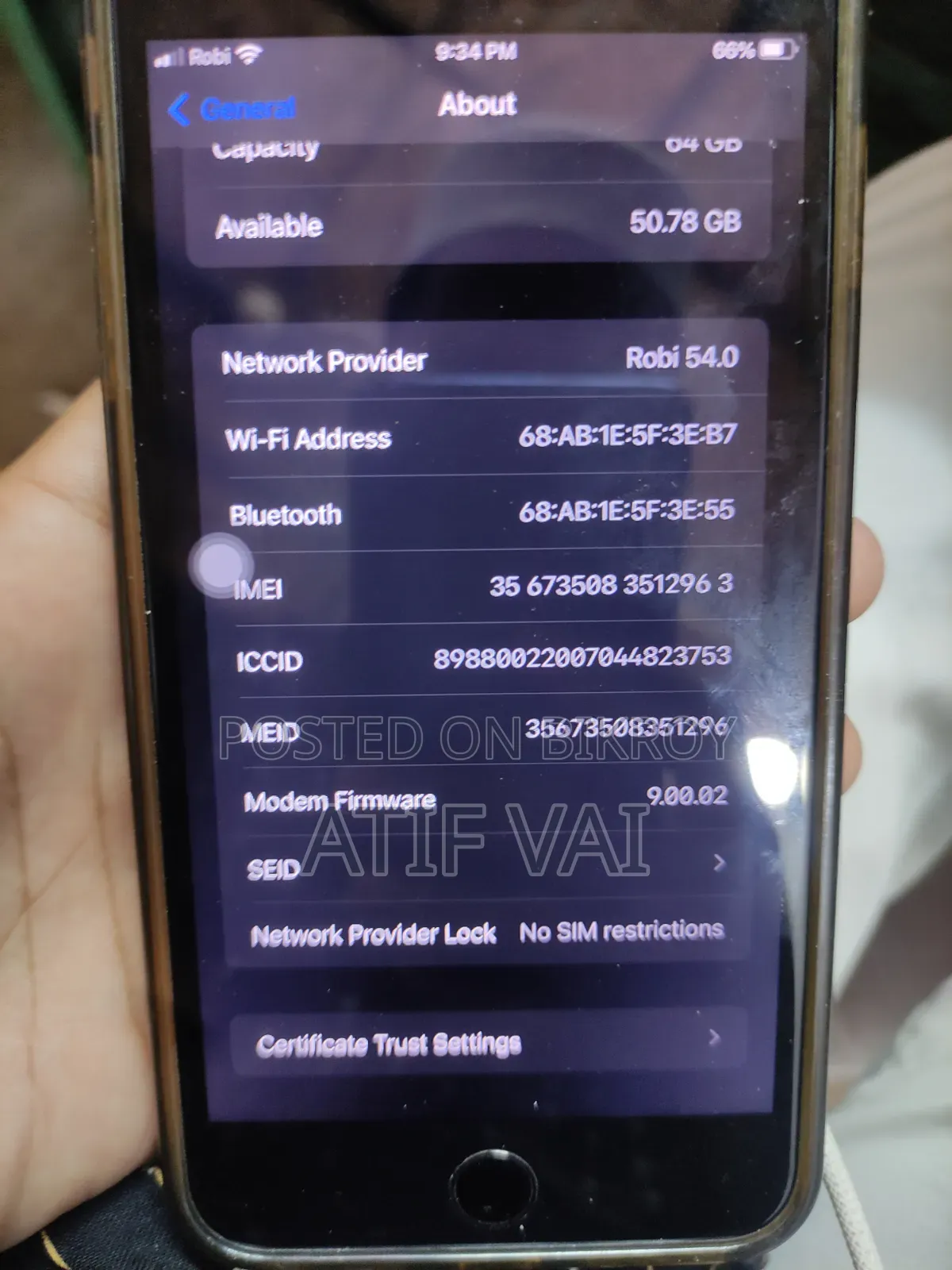Apple iPhone 8 Plus 64 GB Black