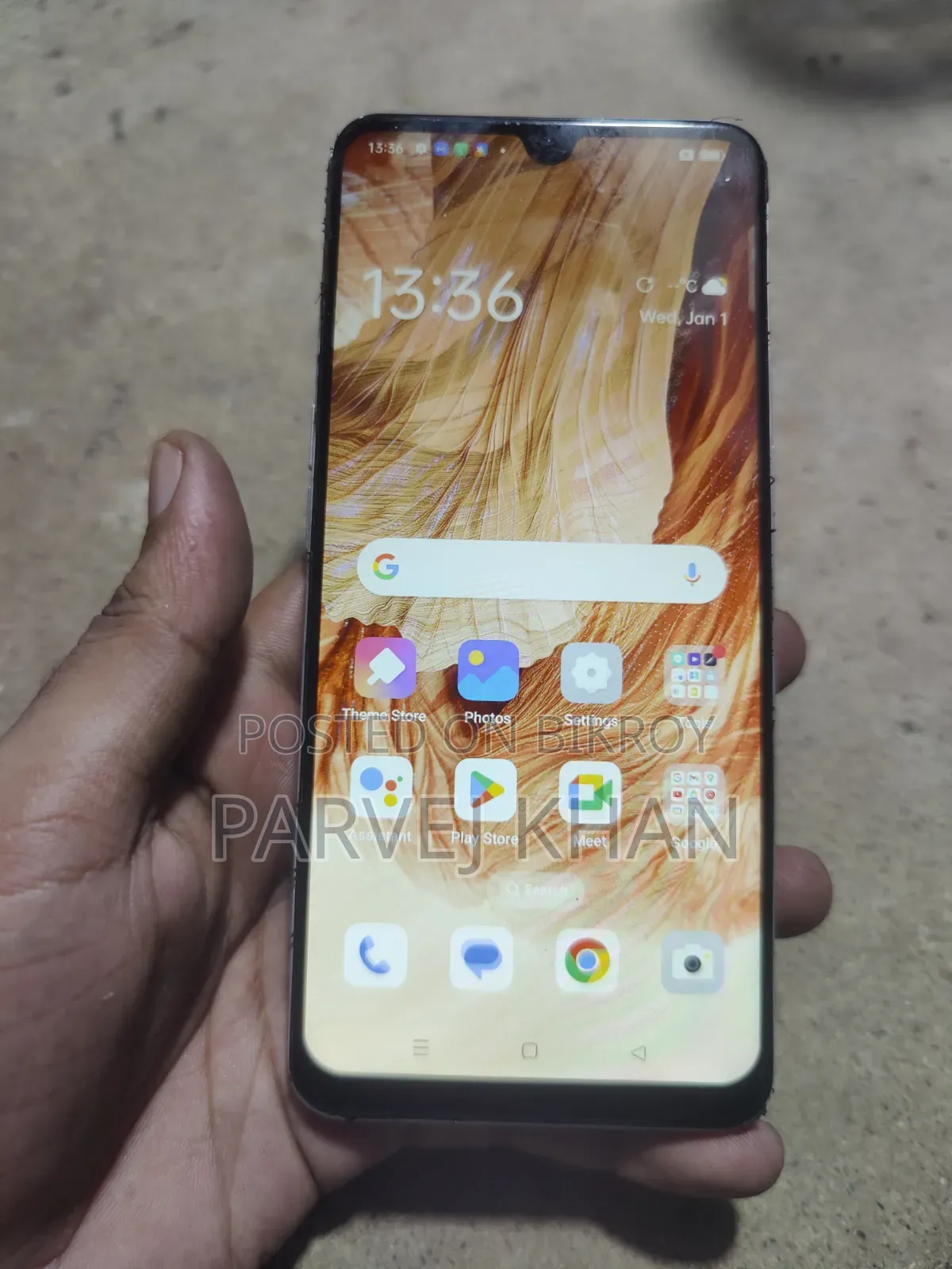 Oppo F17 128 GB Orange