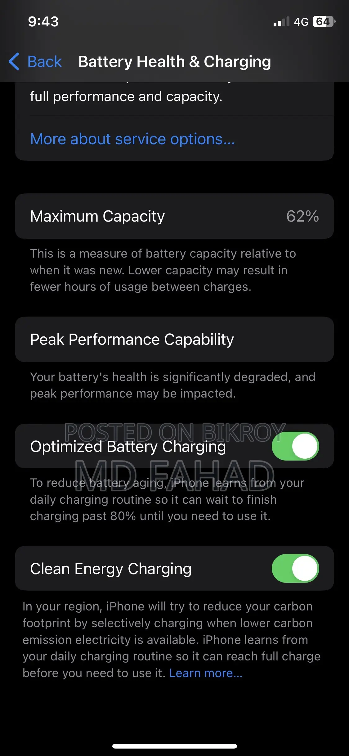 Apple iPhone X 64 GB White