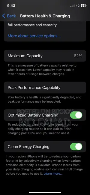 Apple iPhone X 64 GB White