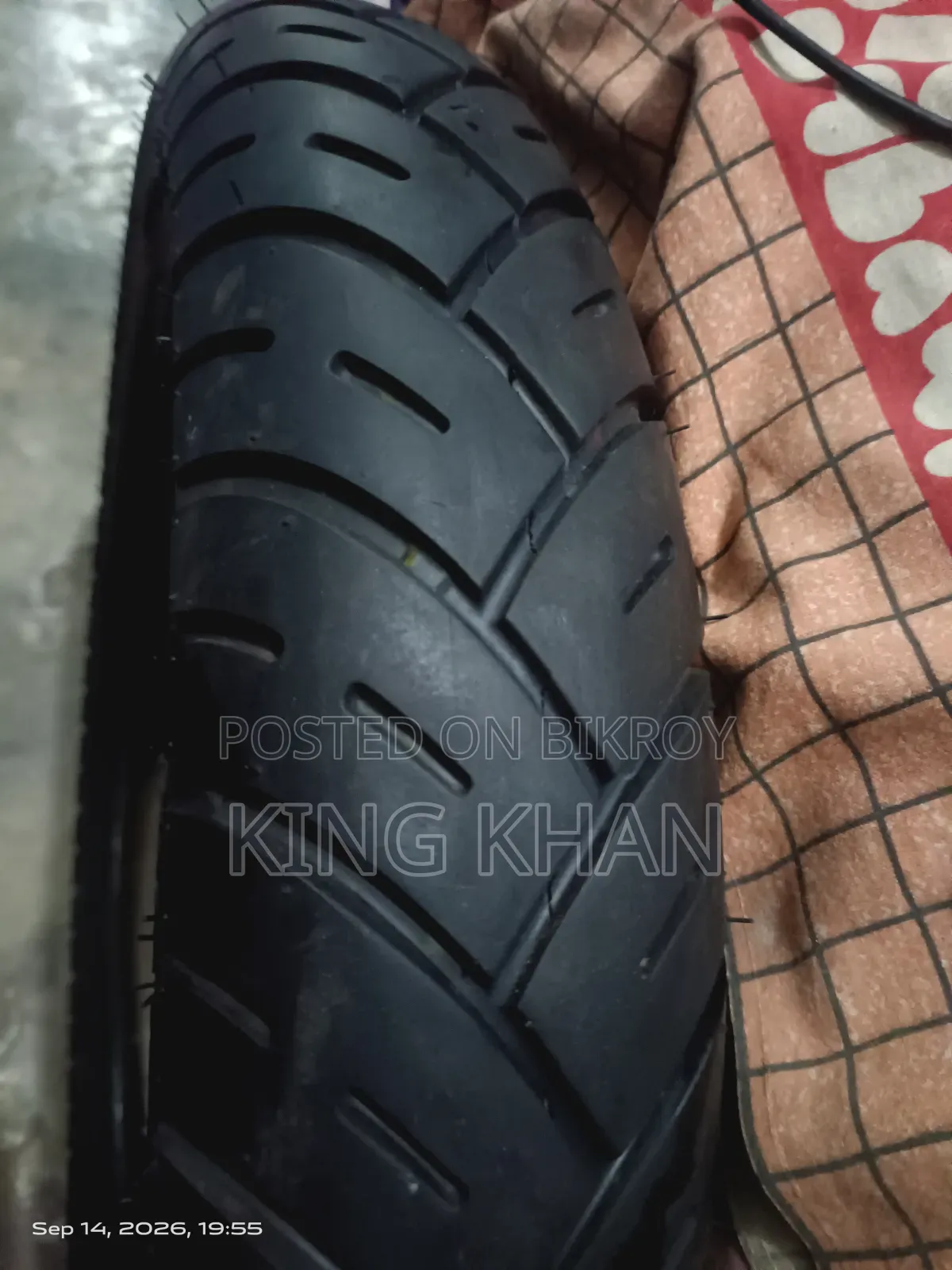 110/80/17  টায়ার বিক্রি করা হবে।