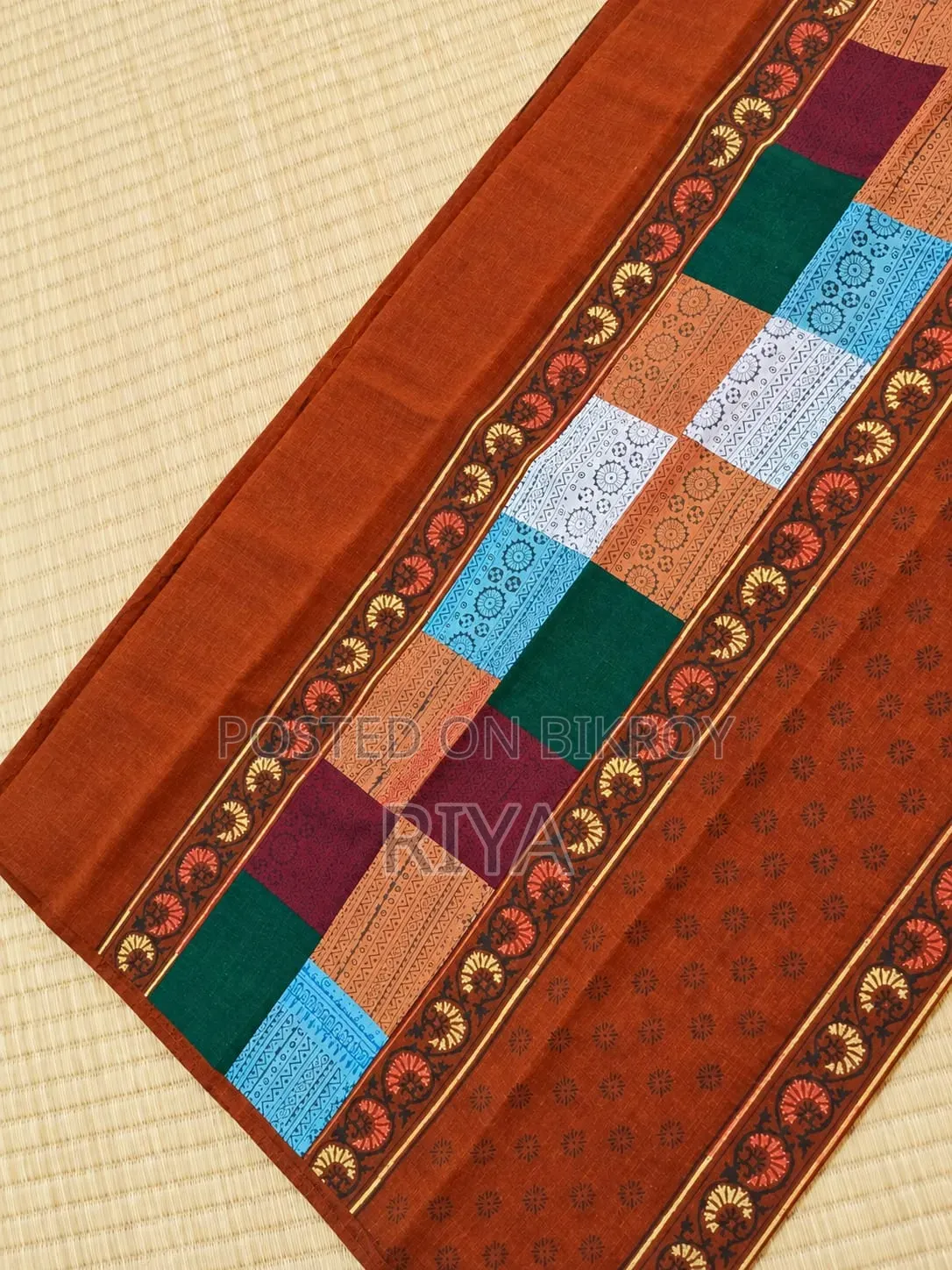 Khadi Cotton Handcraft Saree