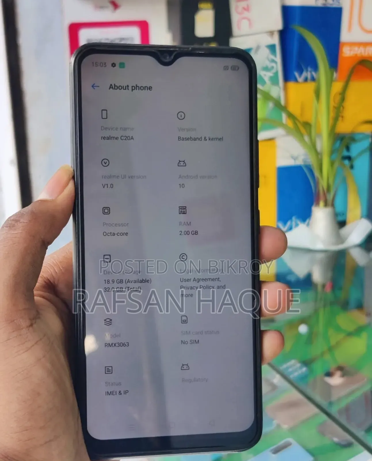 Realme 32 GB Blue