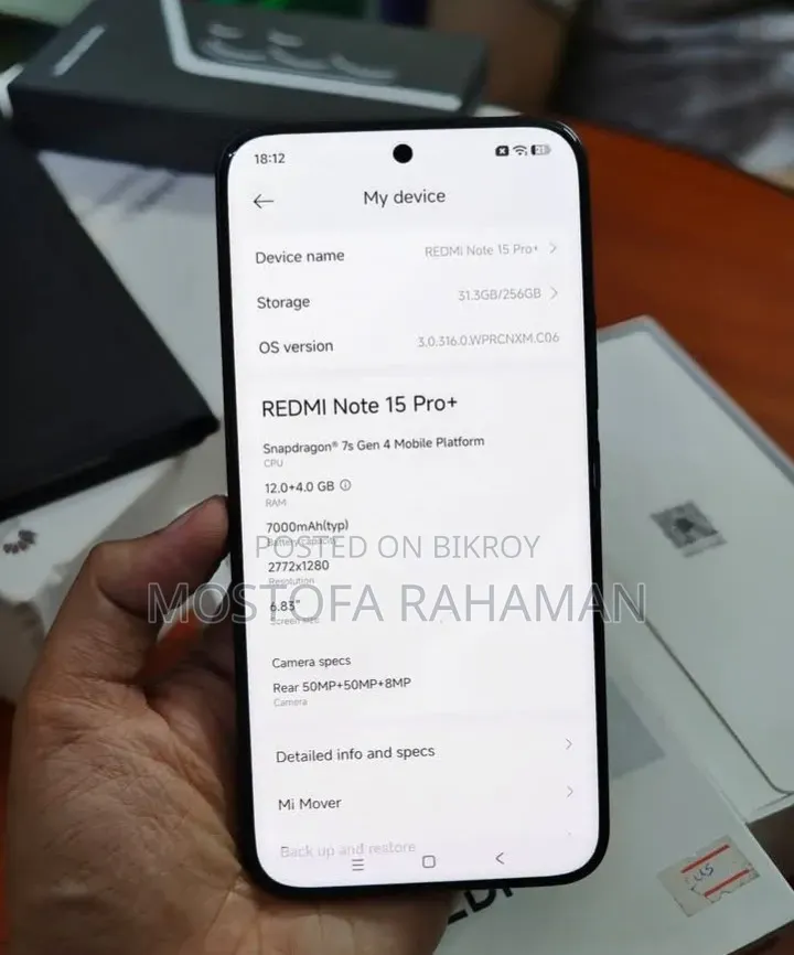 Xiaomi Redmi Note 15 256 GB Black