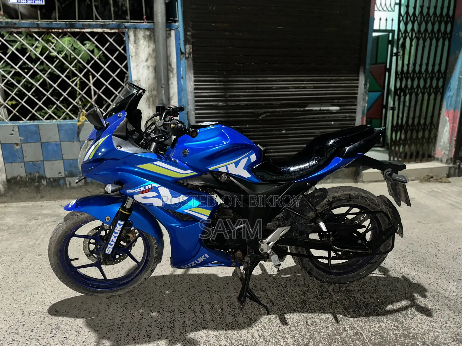 Suzuki Gixxer SF 2018 Blue