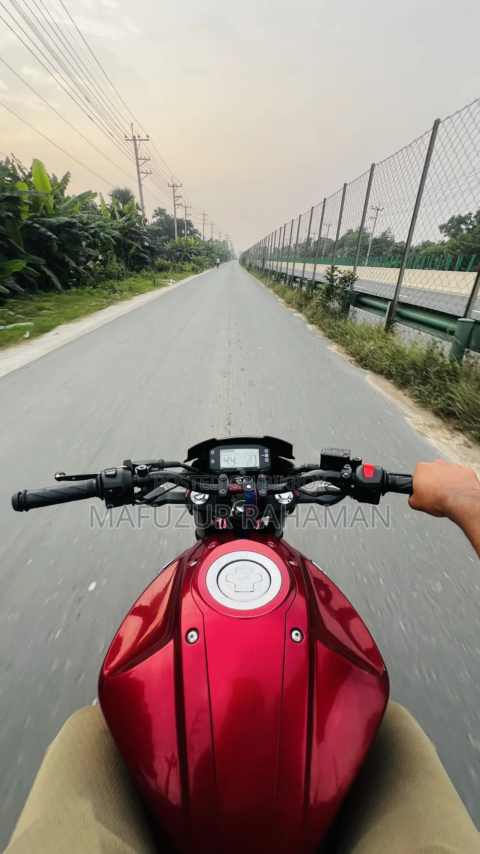 Suzuki Gixxer 2022 Red