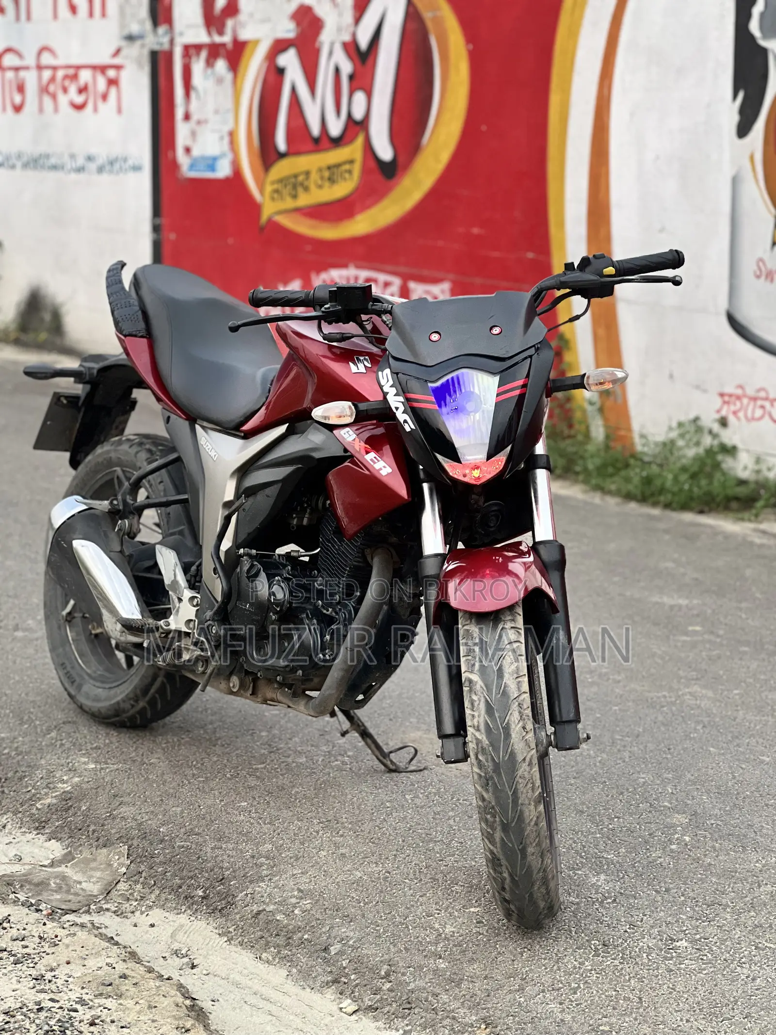 Suzuki Gixxer 2022 Red