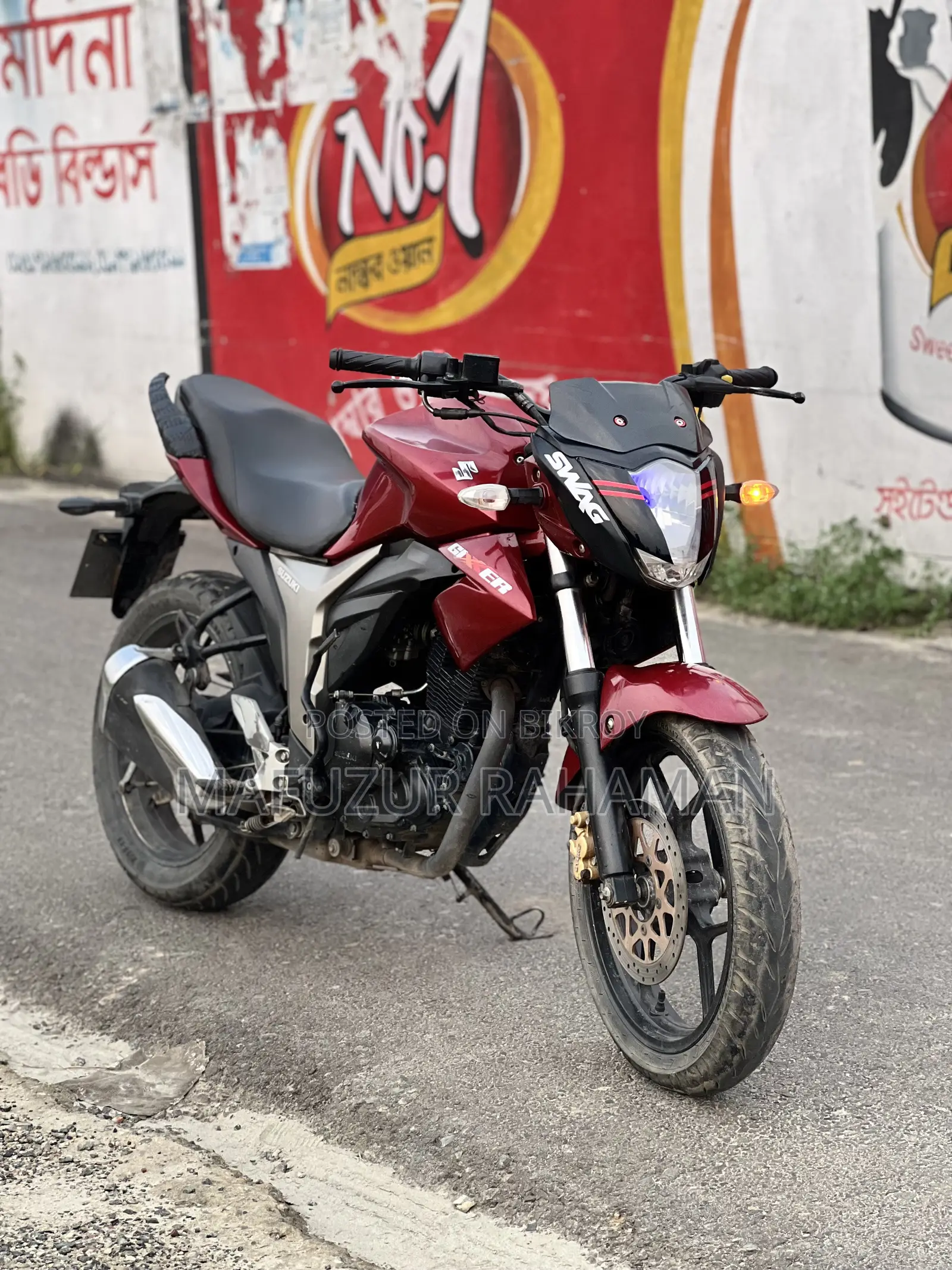 Suzuki Gixxer 2022 Red