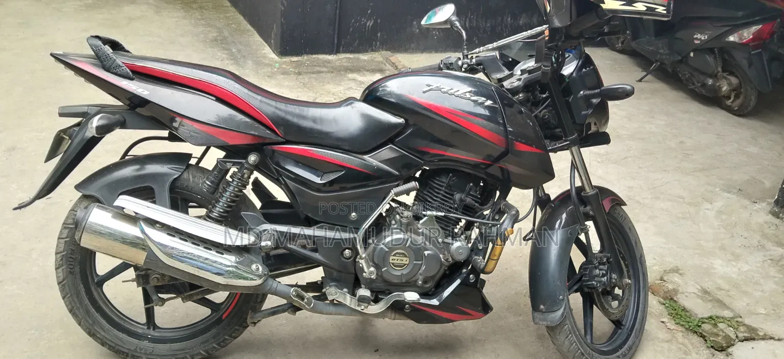 বাজাজ পালসার ১৫০ ২০২০ ব্ল্যাক