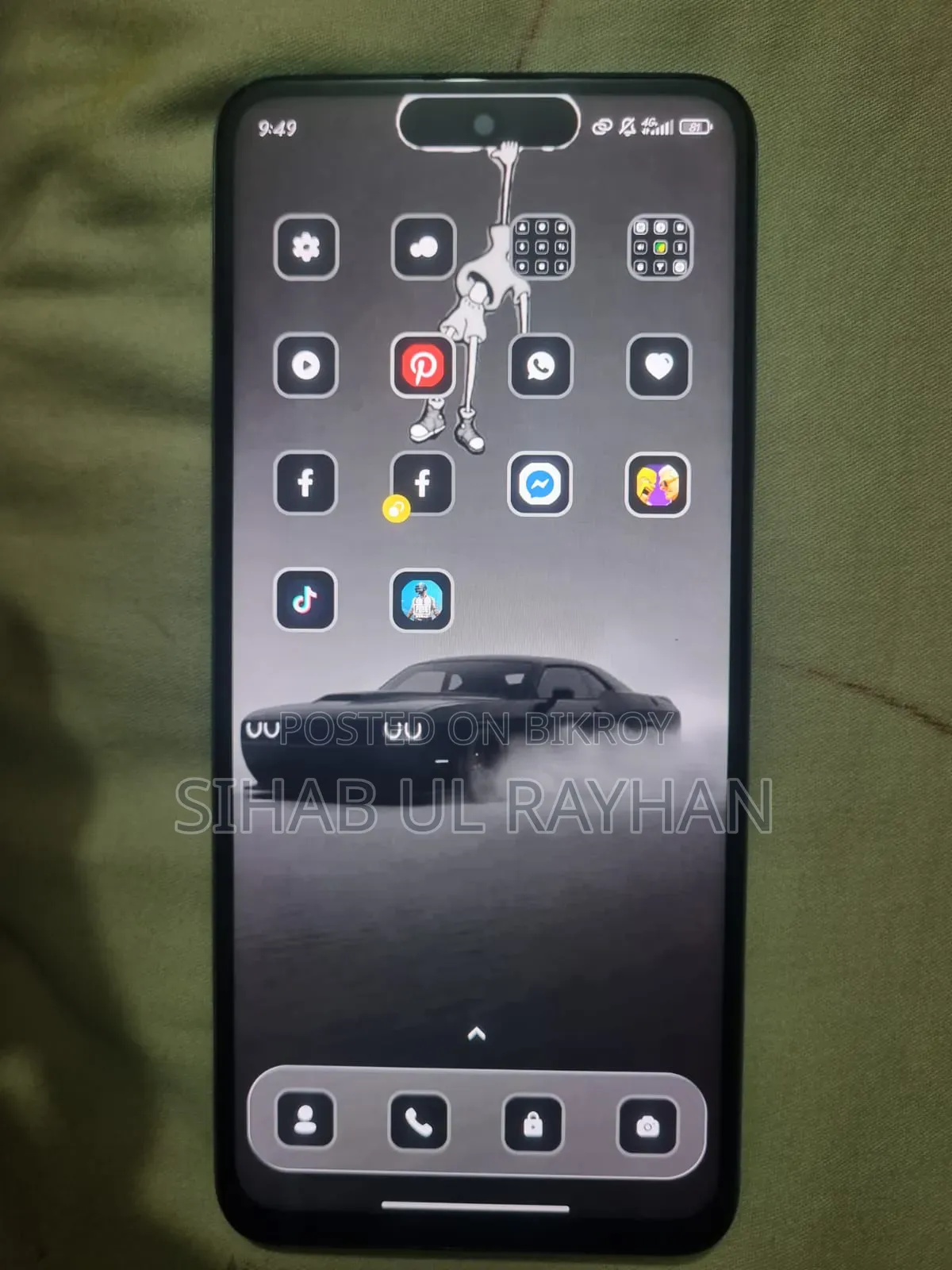 শাওমি রেডমি কে৫০আই ১২৮ জিবি ব্লু