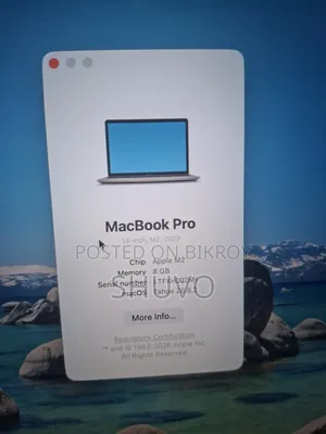 Laptop Apple MacBook Pro 2022 M2 8GB Intel Core M2 SSD 256GB