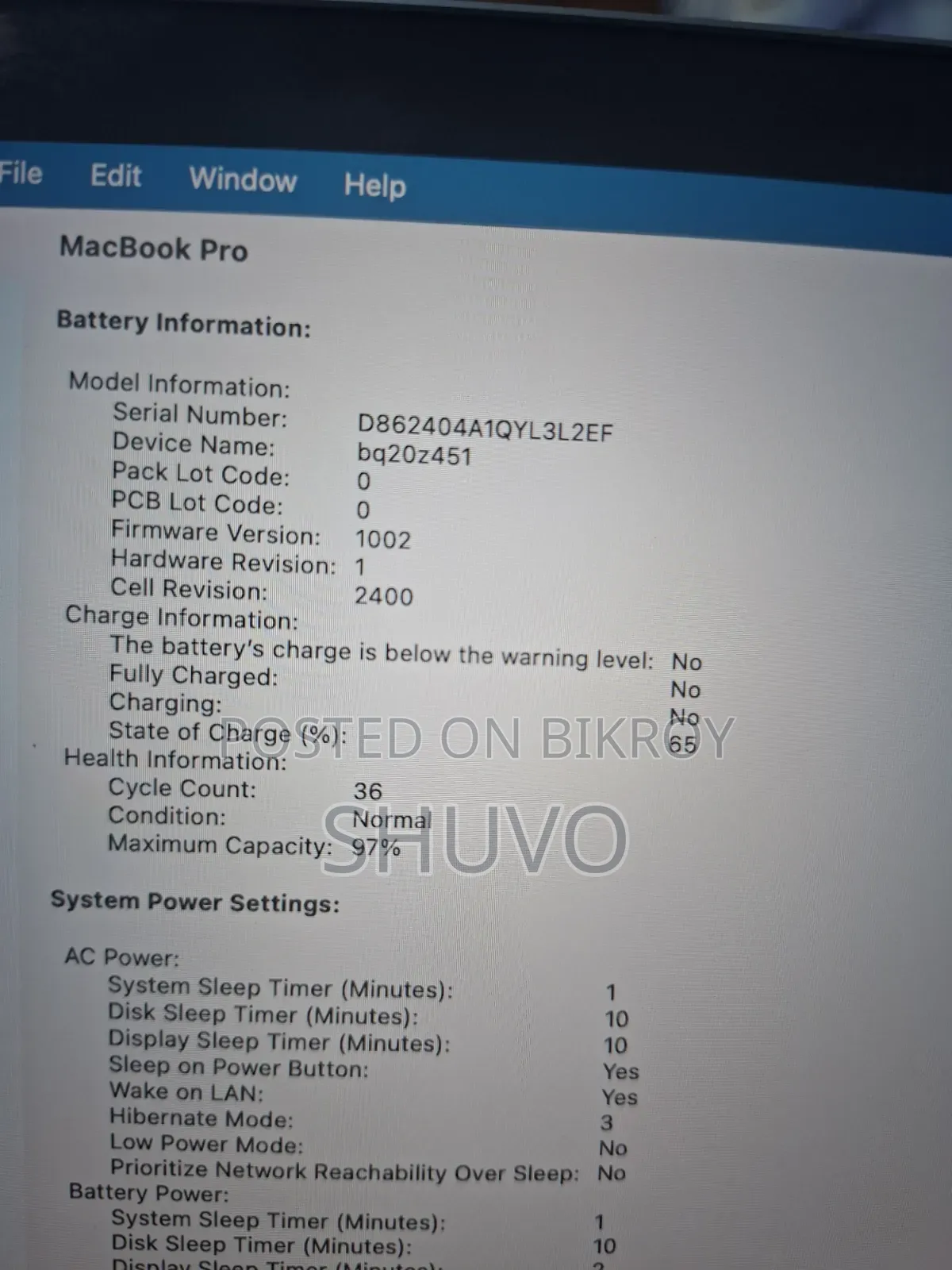 Laptop Apple MacBook Pro 2022 M2 8GB Intel Core M2 SSD 256GB