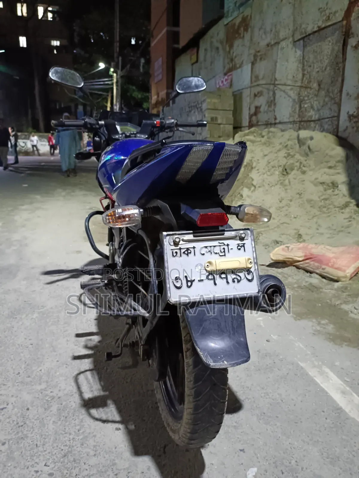 বাজাজ পালসার ১৫০ ২০১৮ ব্লু