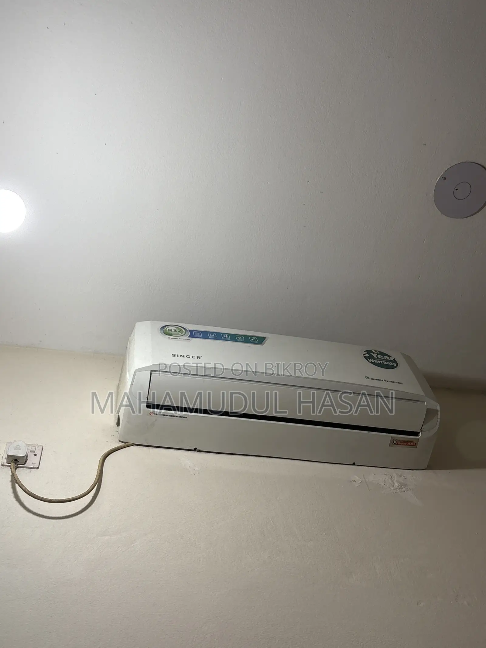 Singer 1.5 Ton Green Inverter AC