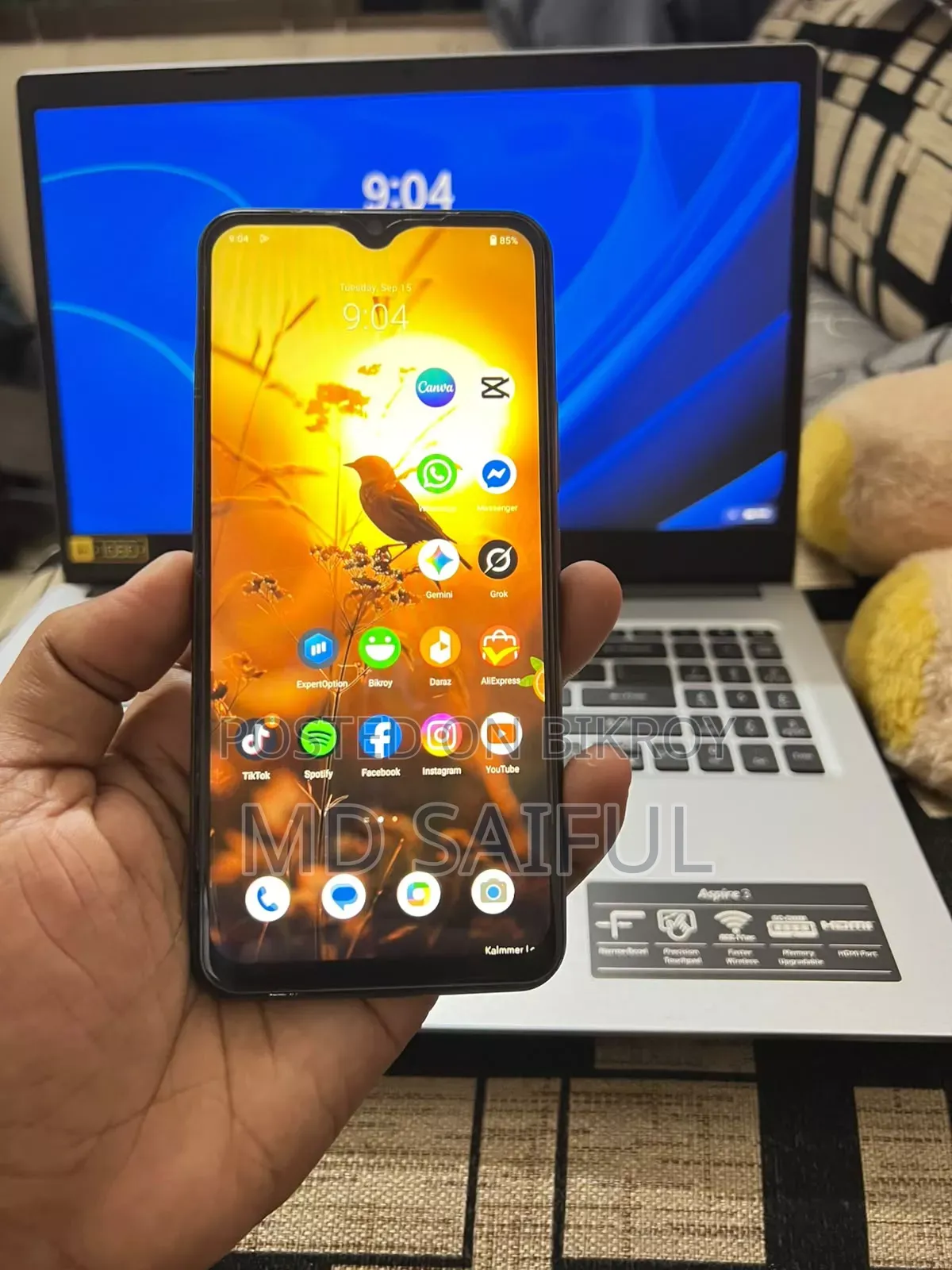 Vivo V21e 128 GB Black