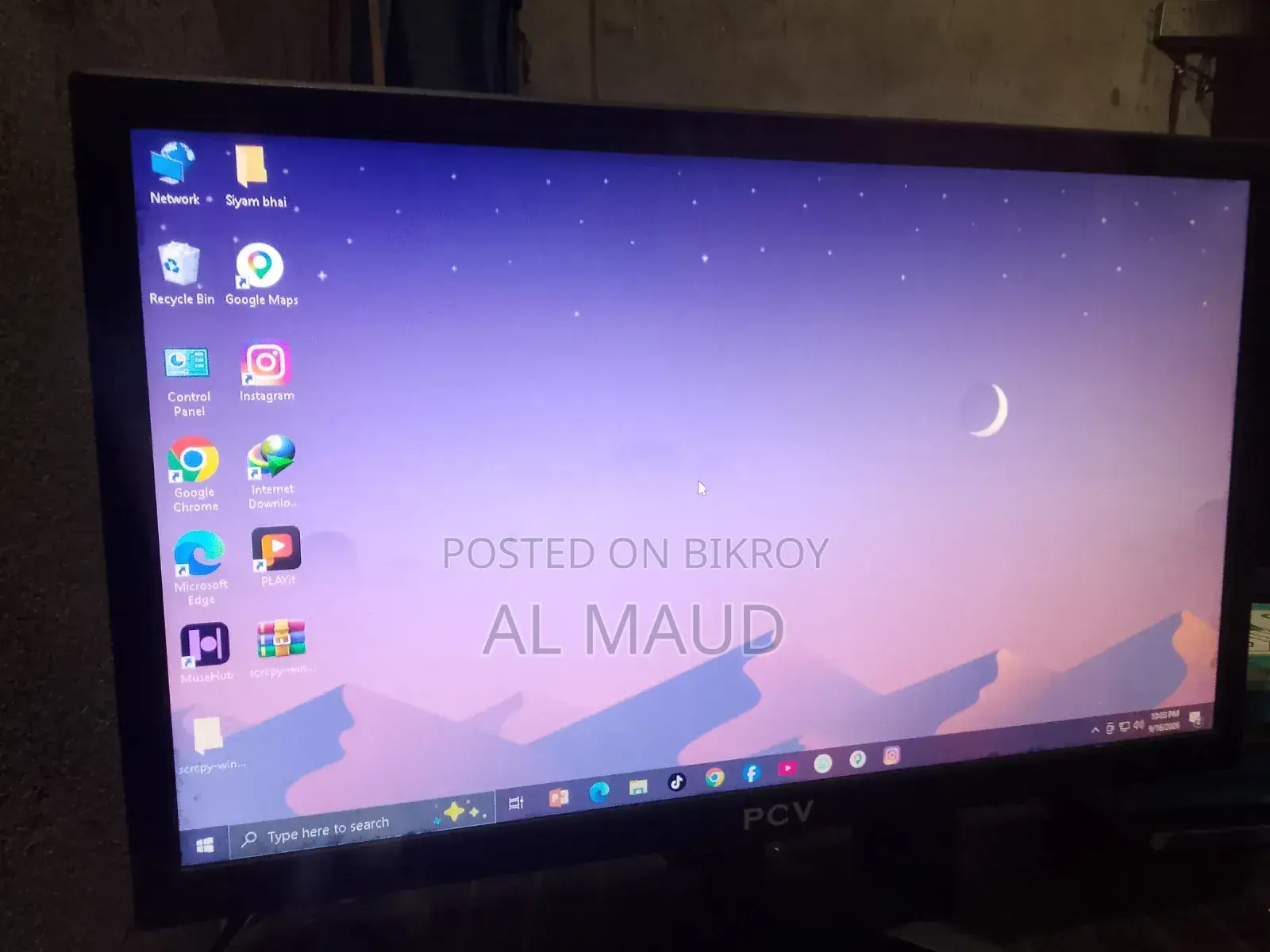 Desktop Computer 8GB Intel Core i3 SSD 250GB