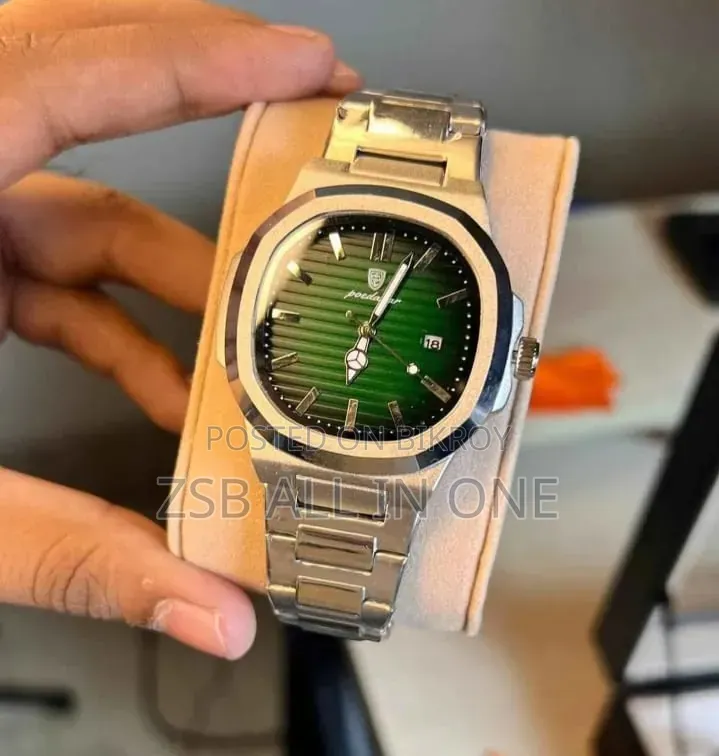 Poedagar 613 Business Quartz Luxury Stainless Steel Luminous