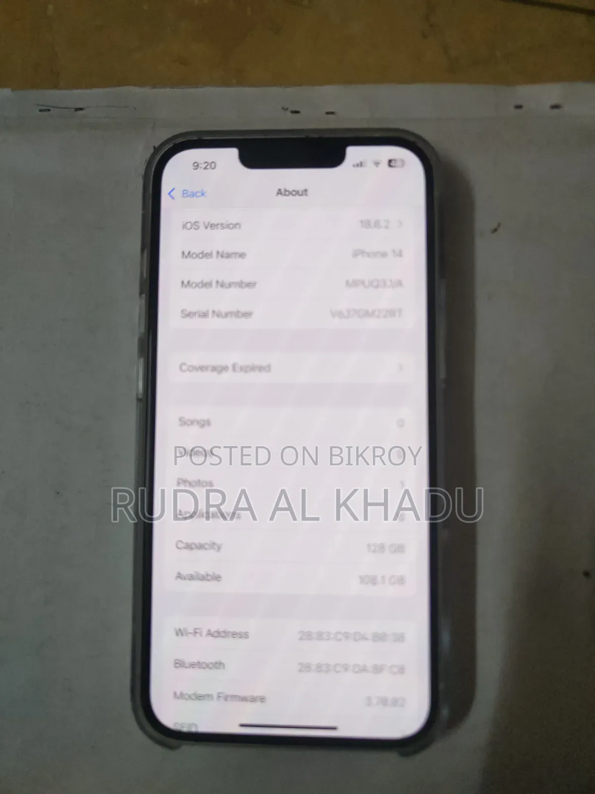 Apple iPhone 14 128 GB White