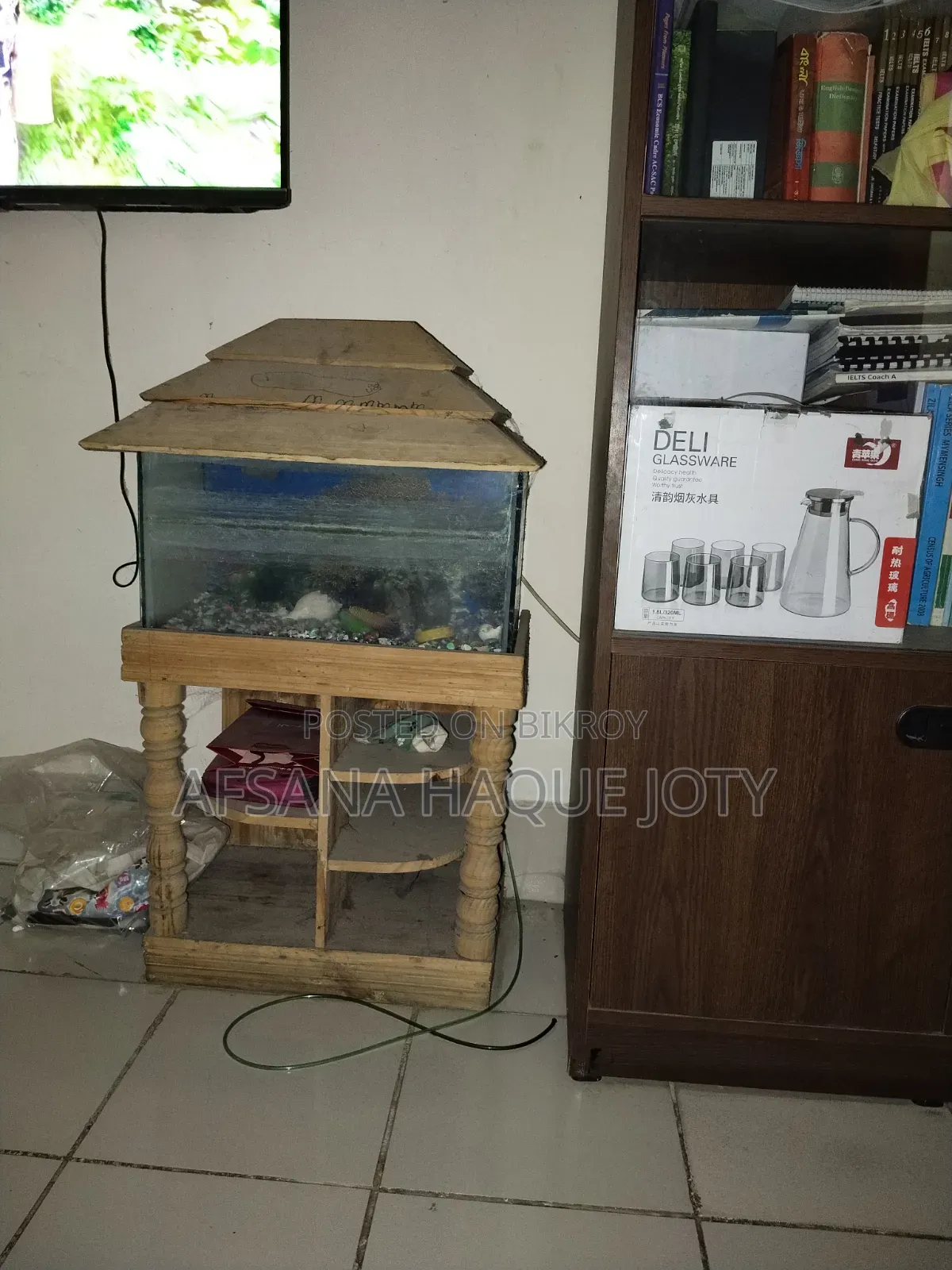 Sale of Aquarium, Shoe Shelf, Wardrobe