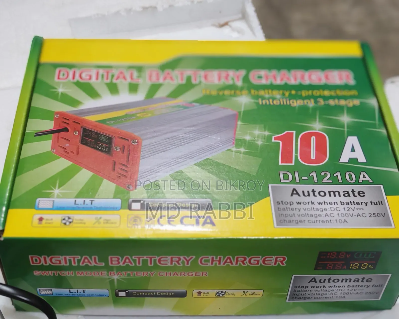 Battery Charger 10 Ampere