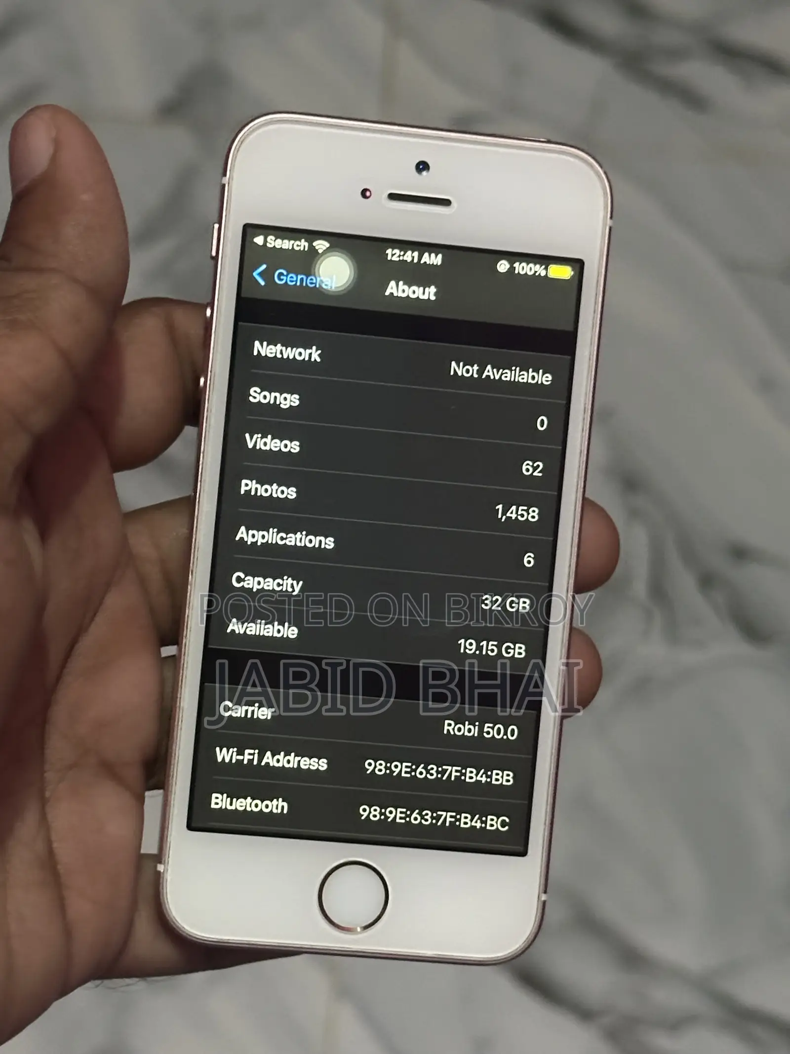 Apple iPhone SE 32 GB Rose Gold
