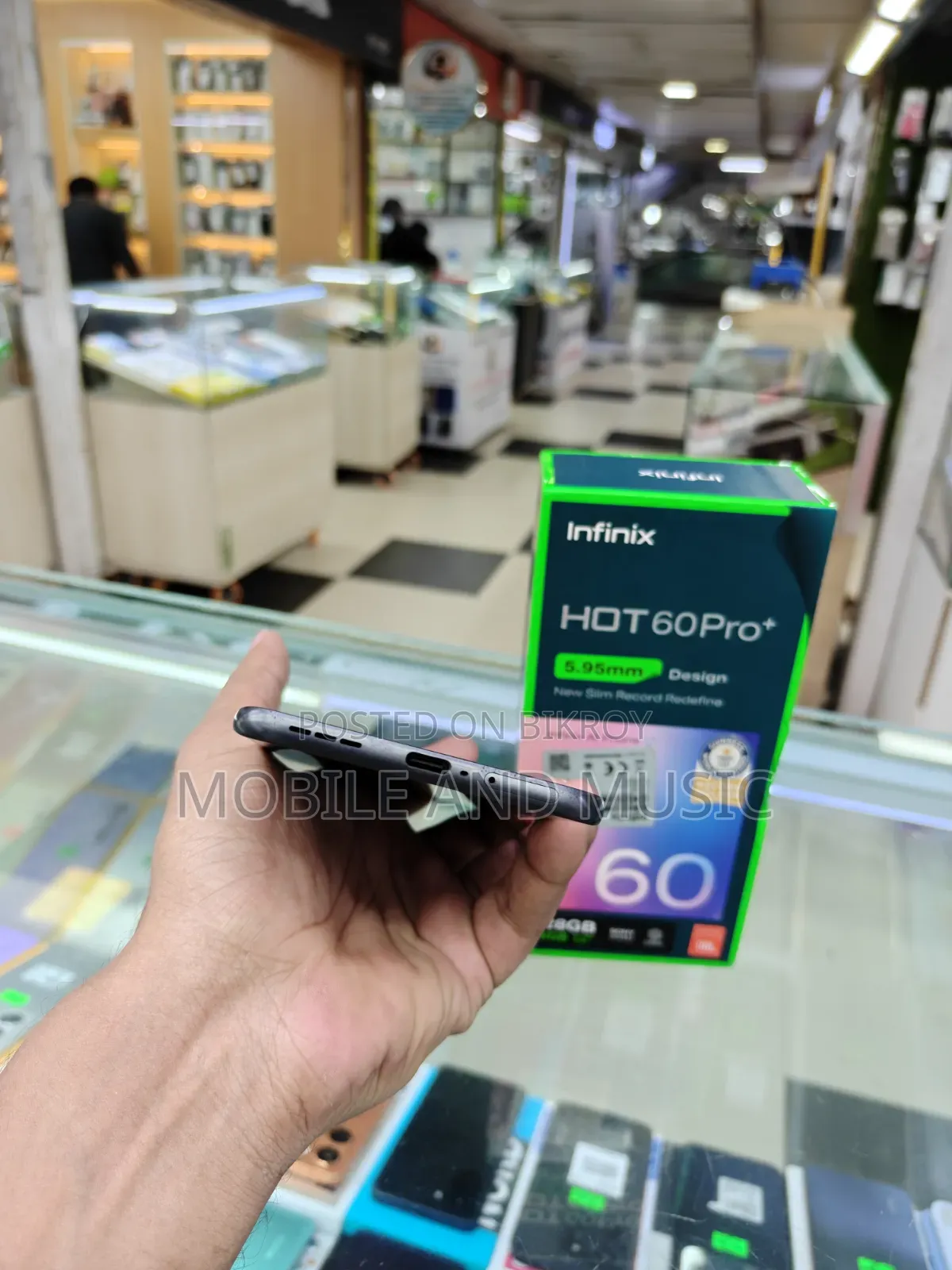 ইনফিনিক্স হট ৬০ প্রো+ ১২৮ জিবি ব্ল্যাক