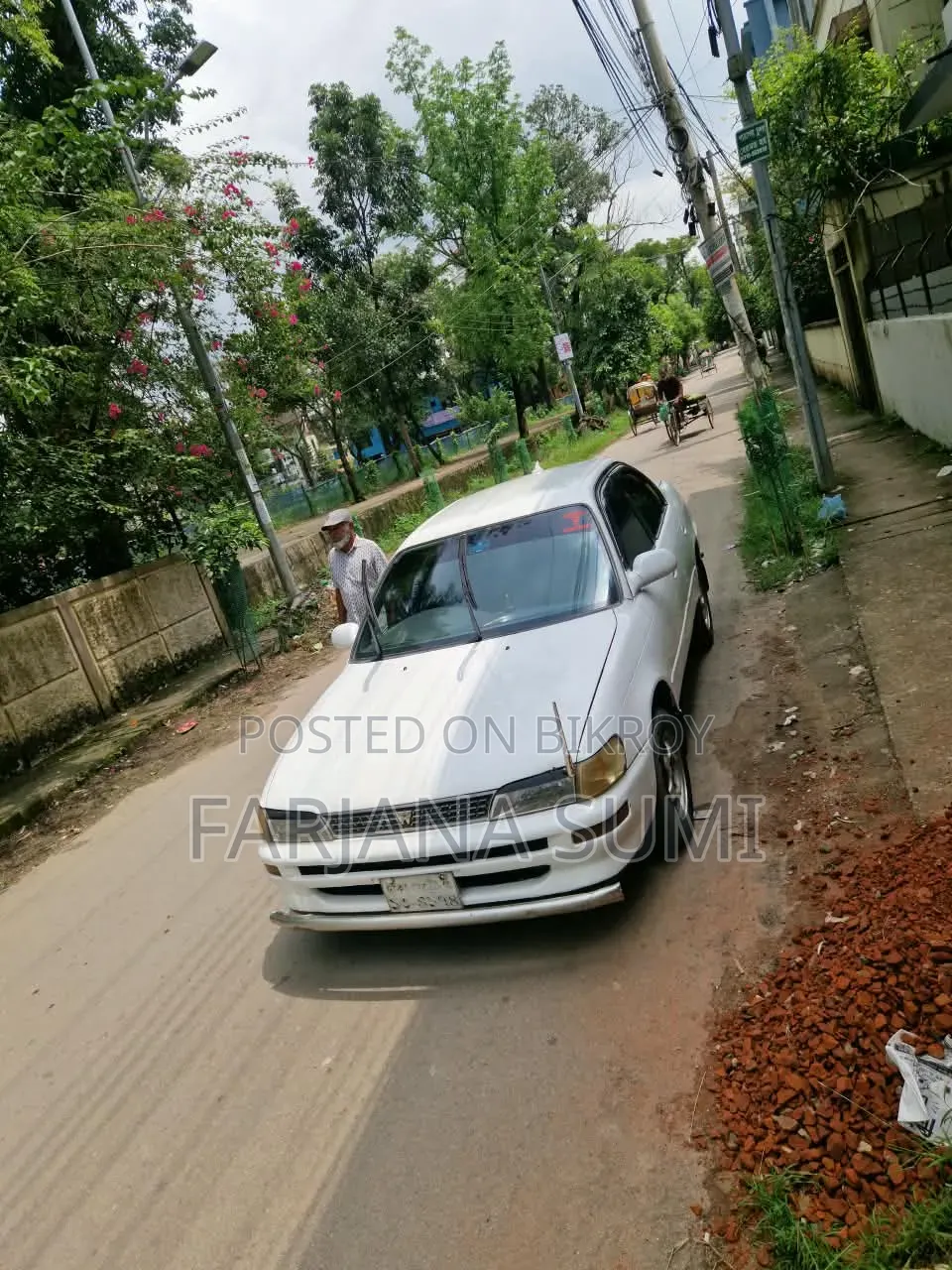 টয়োটা করোল্লা অটোমেটিক ১৯৯৪ সাদা