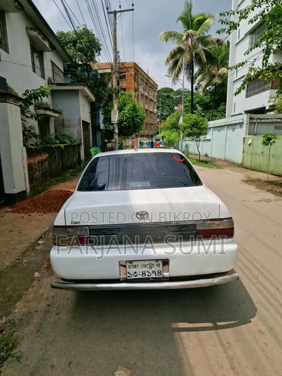 টয়োটা করোল্লা অটোমেটিক ১৯৯৪ সাদা