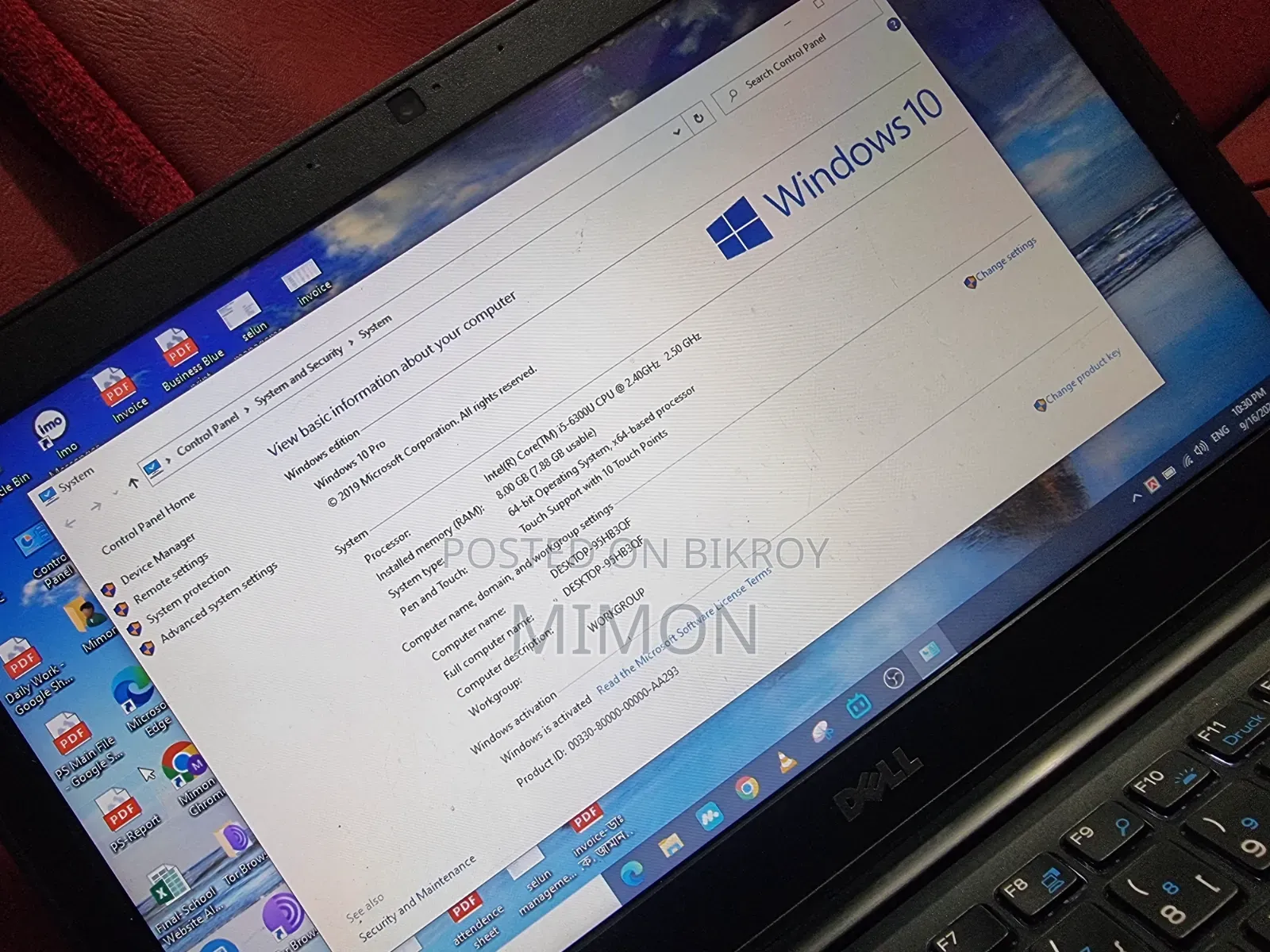Laptop Dell Latitude 7280 8GB Intel Core i5 eMMC 256GB